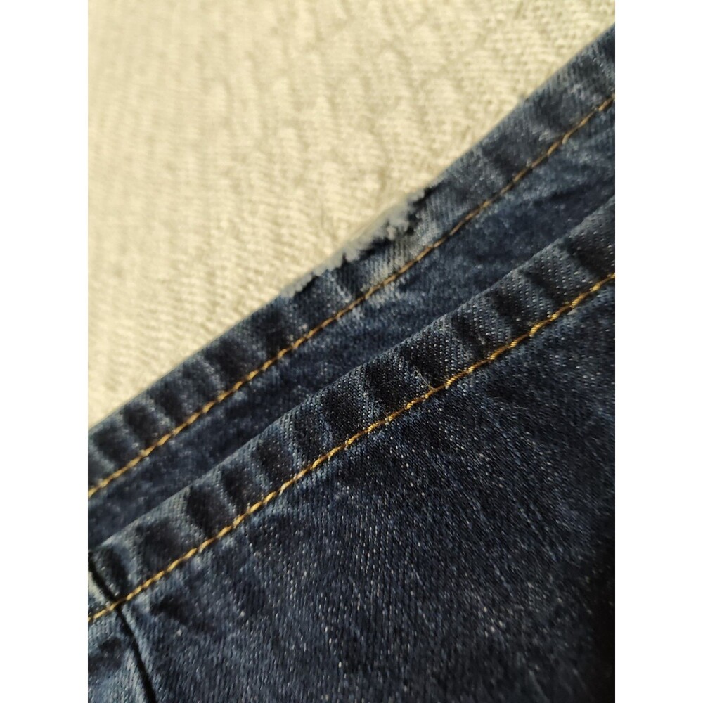 Levi’s 569 Jeans Men’s 38x32 Straight Leg Dark Wash Denim Zip Patch Pockets - Picture 11 of 11